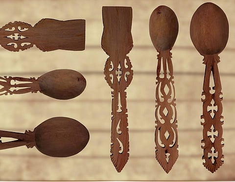 The cutlery comes with unique designs